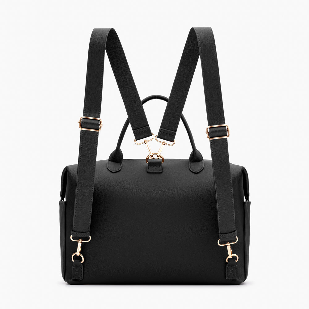 Paski do plecaka do torby MyBabyBag w kolorze czarnym